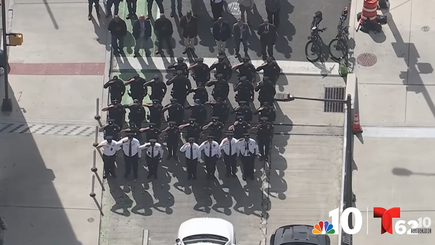 Procession for Police Officer Shane Seiber